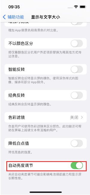 宝丰苹果15维修店分享iPhone 15 Pro系列屏幕亮度 